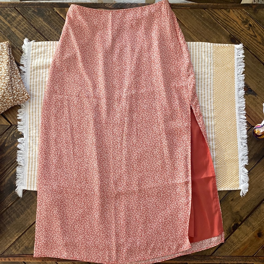 Abercrombie Midi Skirt with slit